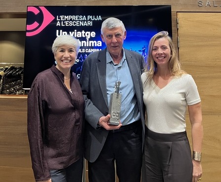 La Cambra de Comerç de Girona reconeix la tasca de la UEC en formació